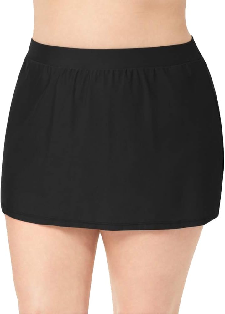 plus size swim skirt