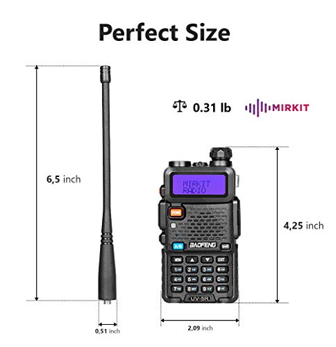 4 BaoFeng+Amateur+Walkie+Talkie+Mirkit