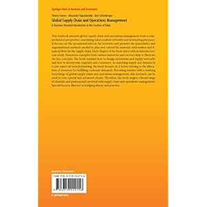 Global Supply Chain and Operations Management: A Decision-Oriented Introduction to the Creation of Value (Springer Texts in Business and Economics)