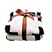 Baby Boy Blanket, CHICIEVE Soft Black and White Swiss Cross Toddler Blanket Unisex