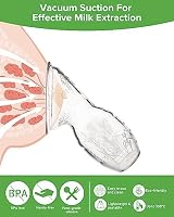haakaa Silicone Breast Pump Portable Adjustable Suction 4oz 100ml view 4
