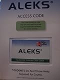 ALEKS for Mathematics, 11-weeks (Quarter Term) standalone, ALEKS Corporation, 0072453729