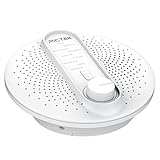 White Noise Machine, PICTEK Pink Noise Sound Machine for Baby Adult Sleeping, Portable Noise Machine with 24 Natural Soothing Sound Therapy and USB Charging for Office, Travel (White)