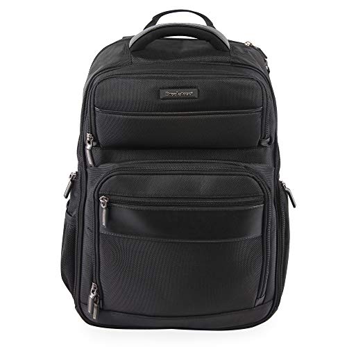 Brookstone Luggage Laptop Backpack, Black, 18 Inch on Galleon Philippines