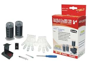 500ml Black Universal Dye ink Refill kit for Ink cartridge CISS for HP Canon Epson Samsung