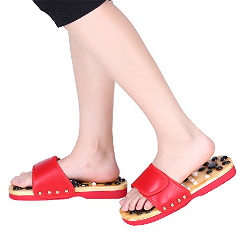 Foot-Massage-Slippers-Reflexology-Naturopathy-Acupuncture-Plantar-Fasciitis-Health-Care-Massage-Shoes-to-Reduce-Foot-Pain-for-Men-and-Women-Red-38