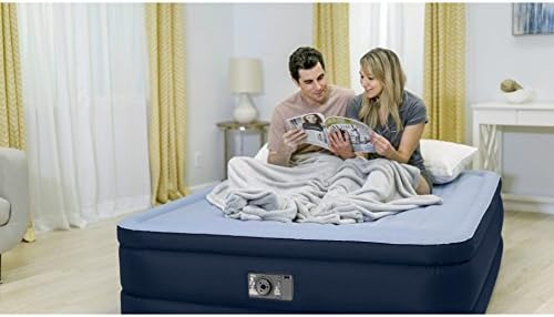 Amazon Com Intex Premaire Series Robust Comfort Airbed With Built In Electric Pump Bed Height 20 Queen Amazon Exclusive Sports Outdoors