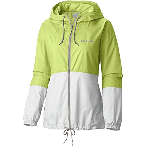women's columbia flash forward hooded colorblock windbreaker