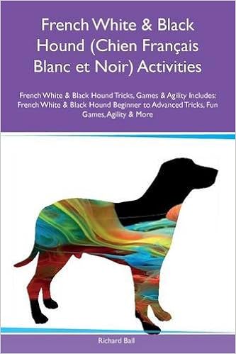 Buy French White Black Hound Chien Francais Blanc Et Noir