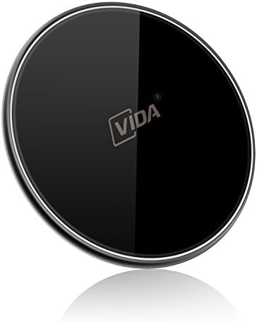 Wireless Charger, CVIDA 7.5W Qi Wireless Charging Pad for iPhone X/ 8/8 Plus, 10W Fast Wireless Charger for Galaxy S9/S9 Plus/Note 8/ S8/S8 Plus/S7, 5W for Nexus 4/5/6/7 and All Qi Enabled Phones