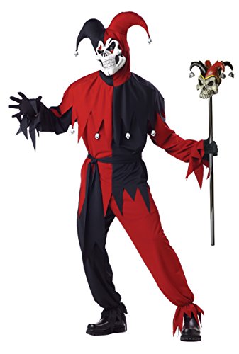 California Costumes Men's Adult Evil Jester Jester Cane Bundle