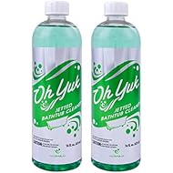 Oh Yuk Jetted Bathtub Cleaner for Jacuzzis, Whirlpools, The Most Effective Jetted Tub Cleaner, Septic Safe | Two 16 Ounce Bottles!