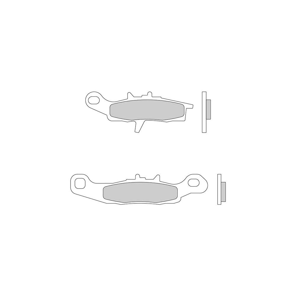 Galfer Brake Pads FD204M for Kawasaki KFX 450 R Quad 2008-2014 FA258