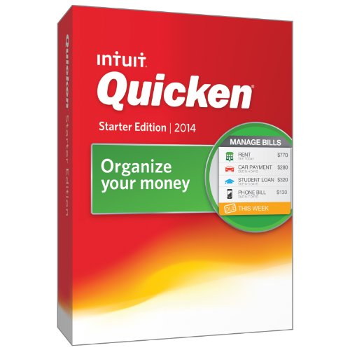 Quicken Starter Edition 2014 [Old Version]