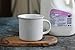 Amuse- Professional Porcelain Bistro Collection Camping Mug- Set of 6-13 oz