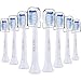 HSYTEK Replacement Toothbrush Heads Compatible with Sonicare DiamondClean, Fit ProtectiveClean, Plaque Control, Gum Health, FlexCare, HealthyWhite, EasyClean Model Brush Handles, 8 Pack
