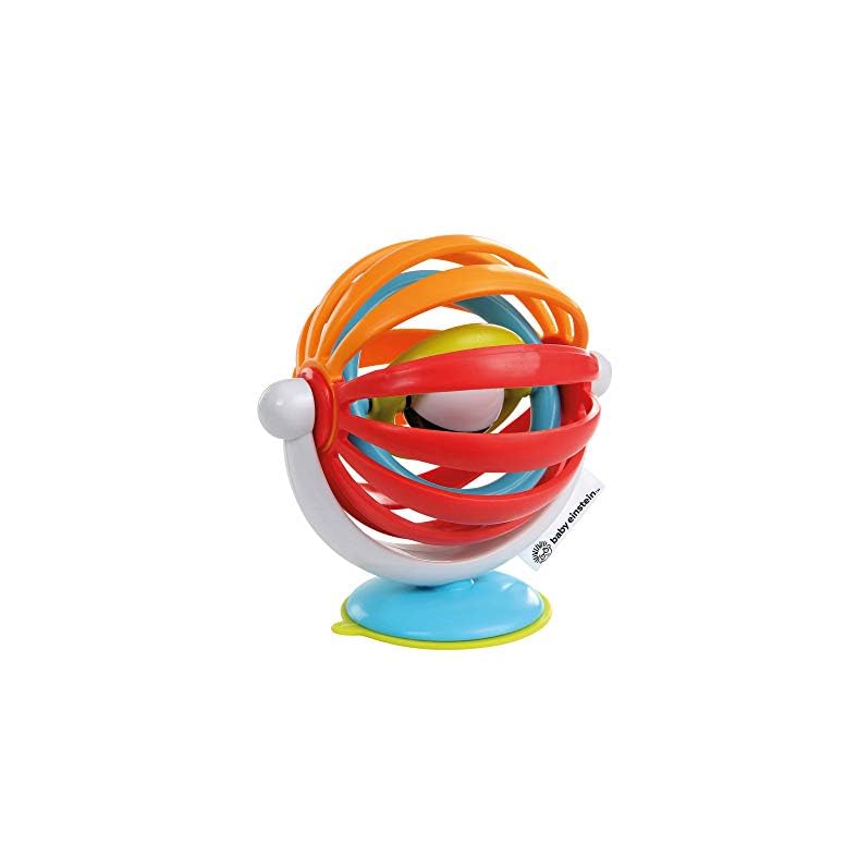 Baby Einstein Sticky Spinner BPA-free High Chair Activity Toy, Ages 3 Months+