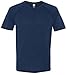 Yoga Clothing For You Men's Navy Heather Tri-blend Tee Shirt