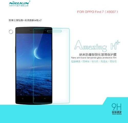 Nillkin 9H Explosion-Proof Tempered Glass LCD Protector for OPPO Find 7 X9007