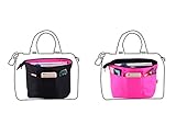Holly LifePro Premium Two-Side Use Handbag Organizer With YKK Zipper - Perfect Purse Organizer to Keep Everything Neat & in Style
