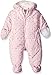 OshKosh B'gosh Baby Girls Pram Suit with Cozy Lining, Pink Foil, 3/6 Months