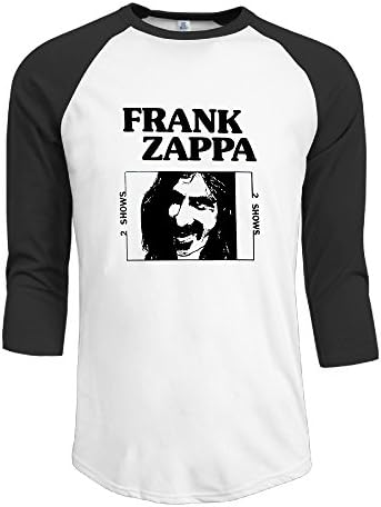 Frank Zappa And The Mothers Of Invention Over-Nite Sensation Men 3/4 Sleeve Raglan Shirts Cotton