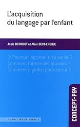 L' acquisition du langage par l'enfant