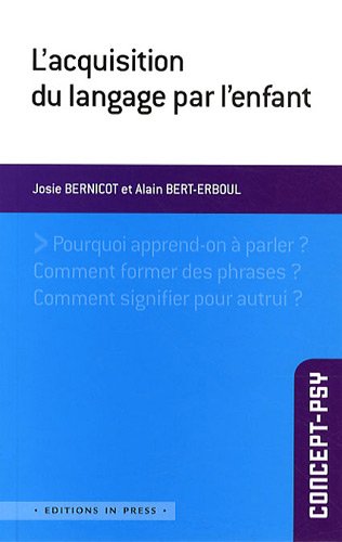 L' acquisition du langage par l'enfant
