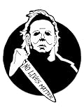PinMart Michael Myers No Lives Matter Halloween Enamel Lapel Pin