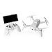 Yuneec YUNFCAUS Breeze Compact Smart Drone Ultra HD 4K Video, White with Bluetooth Controller