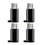 Samsung Galaxy S7 Edge USB-C Adapter Pack (4-Pack) - Micro to C, Sync & Charge