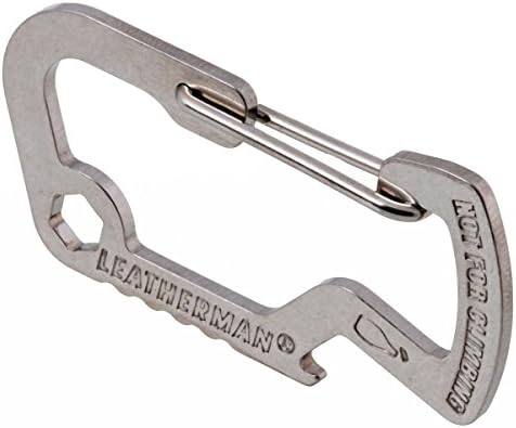 Shimmery 2.6"Multipurpose Tool D Buckle Carabiner Cap Lifter Sidekick 1 Pack Leatherman