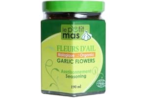 Organic garlic flowers