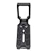 Fotasy LPM Universal L Quick Release Plate Bracket for Arca Swiss Type Tripod Ball Head with Premier Cleaning Cloth (Black)