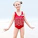 Zerlar Floatation Swimsuits with Adjustable Buoyancy for 1-10 Years Baby Girls (Red, Height:31.5''-35.4''/Weight:19.8lb-26.4lb)