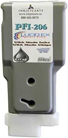 Canon Compatible IPF6400 IPF6450 PFI-206 Gray Cartridge
