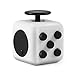 Focus Cube, Magicfly Fidget Cube For Anxiety Stress Relief Attention Focus Cube Toy For Adult Gift ADHD, White+black button