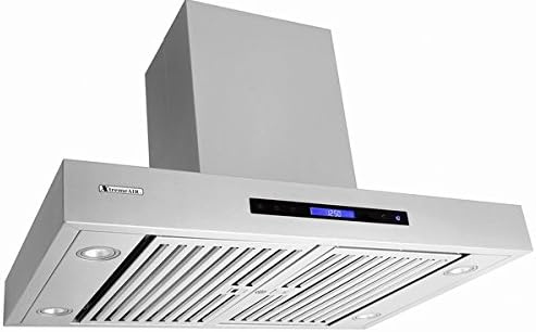 XtremeAir Pro-X Series PX06-W42, 42" Wide, Easy Clean swing-able baffle Filters, Stainless Steel, Wall Mount Range Hood