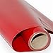XPCARE Heat Transfer Vinyl HTV for T-Shirts 12 Inches by 12 Feet Roll (Red)