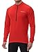 Spotti Men's Cycling Bike Jersey Long Sleeve with 3 Rear Pockets - Moisture Wicking, Breathable, Quick Dry Biking Shirt Red