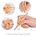 Pencil Grips for Kids Handwriting, Ergonomic Writing Aid Claw Set for Kids Preschool Adults Lefties and Righties Colorful (15pcs)