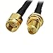 StyleZ 10FT Black RP-SMA Coaxial Extension Cable for WiFi LAN WAN Router Antenna