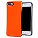 Dejavux iPhone 7 Plus Case Sleek Design with Bright Colors and Polished Glossy Finish Cover for iPhone 7 Plus (Orange)