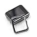 Watch Case Compatible with Apple Watch 38mm Series 1 Screen Protector CASE,2win2buy Ultra Thin 9H Hardness [Full Coverage] Electroplate Screen Protector with Metal Bumper Black