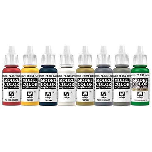 French Napoleonic Paint Set (8) (boxed Vallejo) Pricepulse