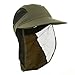 UV 50+ Protection Outdoor Flap Cap - Olive