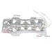 Heating Element for Samsung Dryer Replacement DC47-00019A Dryer Heating Element for Samsung DV419AEW/XAA, DV42H5200EF/A3, DV50F9A6EVW/A2, DV405ETPAWR/AA Dryers