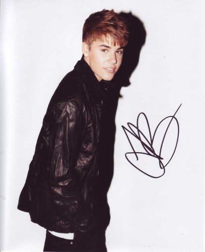 Justin Bieber In-person Autographed Photo