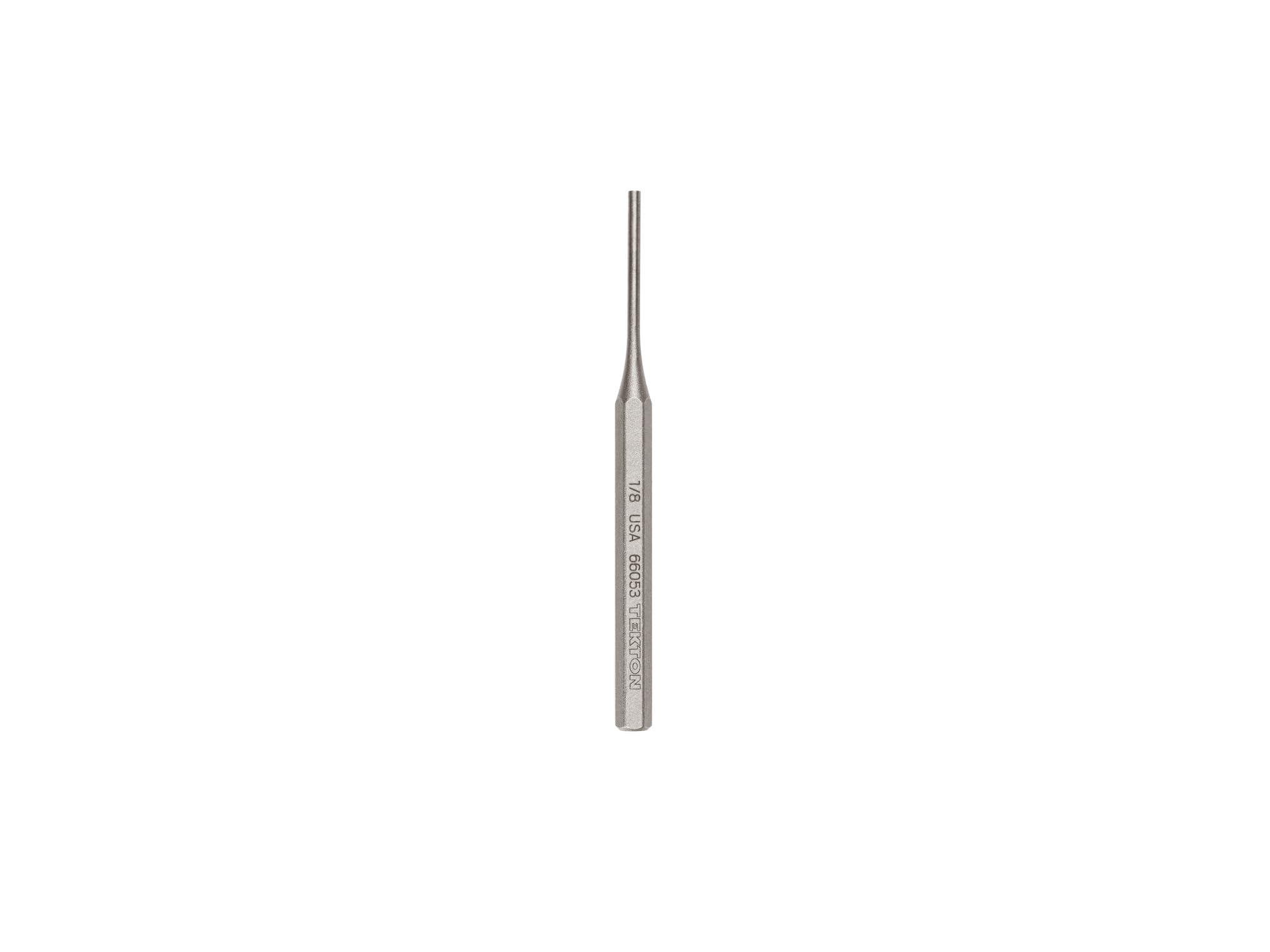 TEKTON 1/8 Inch Pin Punch | 66053 | Made in USA