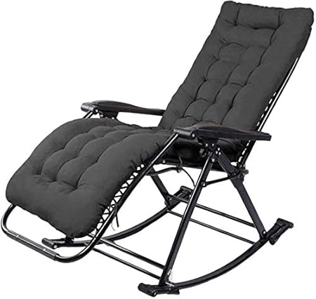 Klappstuhl Reclining Terrasse Schaukelstuhl im Freien Garten-Rasen-Deck